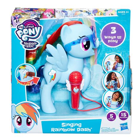 my little pony toys rainbow dash|my little pony singing rainbow dash.